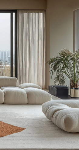 Sofás de estructura modular