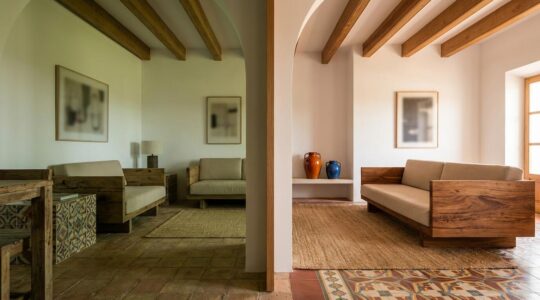 Comparación visual del impacto del CRI en la decoración del hogar con iluminación LED